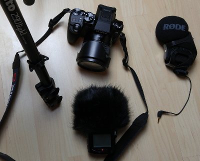 Video-Equipment für die Arbeit